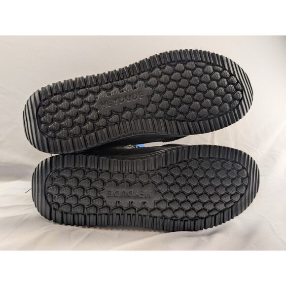 NWT Hey Dude Shoes Bradley Boot Leather in Leather Black size 13 main image 7